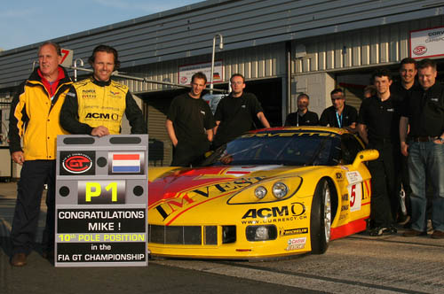Mike Hezemans; 'Mister pole-position' schrijft geschiedenis in FIA GT